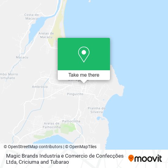 Magic Brands Industria e Comercio de Confecções Ltda map