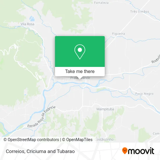 Correios map