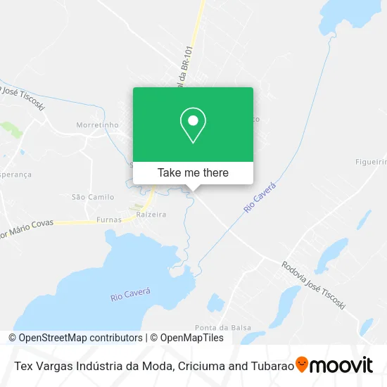 Tex Vargas Indústria da Moda map