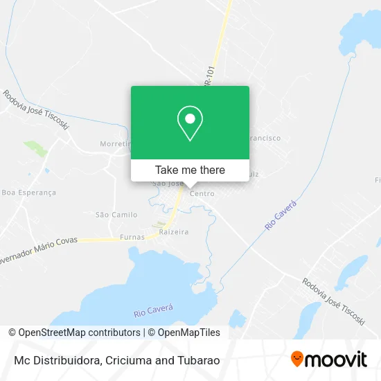 Mc Distribuidora map