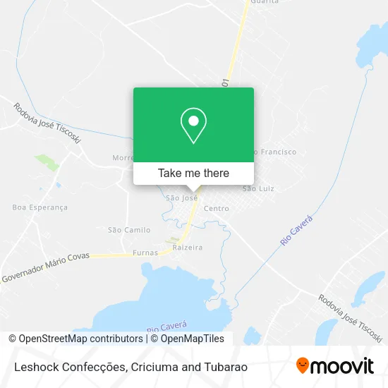 Leshock Confecções map