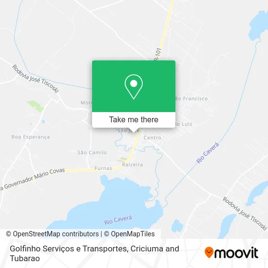 Golfinho Serviços e Transportes map