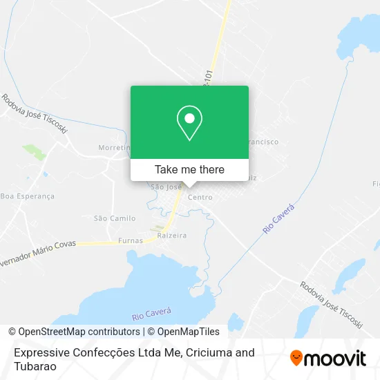 Expressive Confecções Ltda Me map