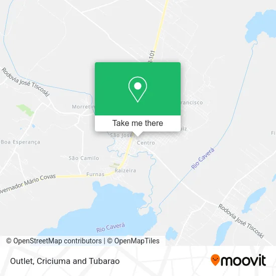 Outlet map