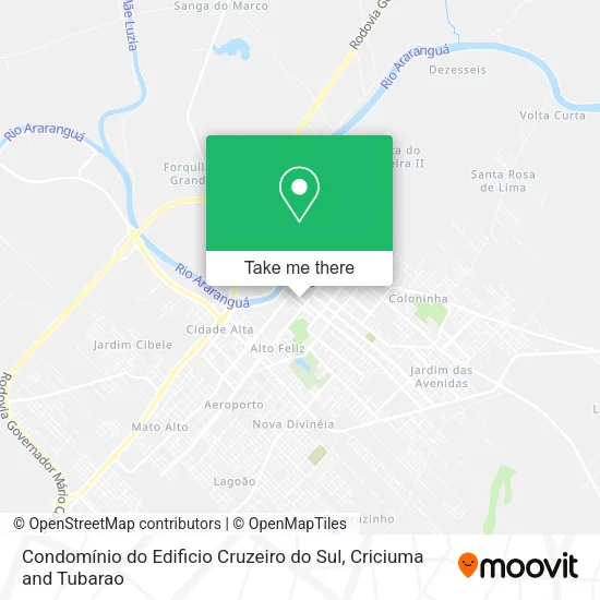 Condomínio do Edificio Cruzeiro do Sul map