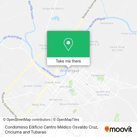 Condominio Edificio Centro Médico Osvaldo Cruz map