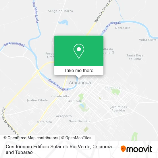 Condomínio Edificio Solar do Rio Verde map