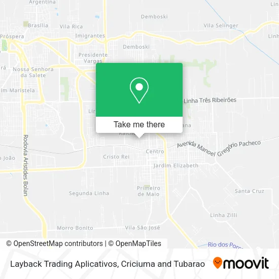 Layback Trading Aplicativos map
