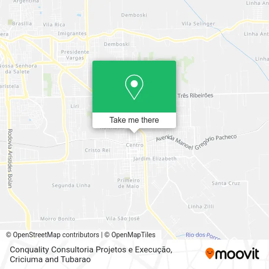 Conquality Consultoria Projetos e Execução map