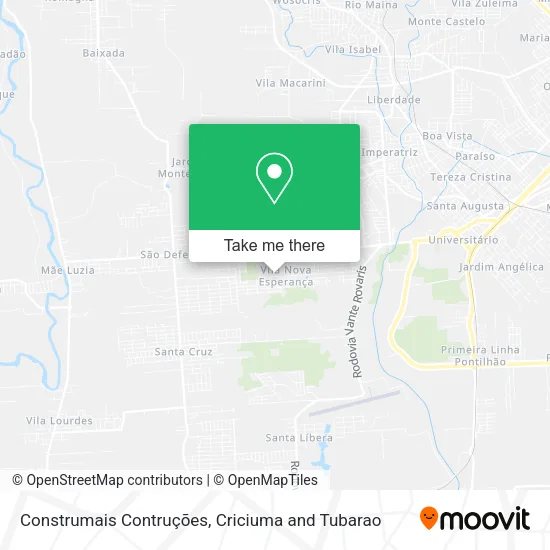 Construmais Contruções map