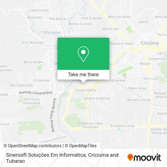 Sinersoft Soluções Em Informatica map