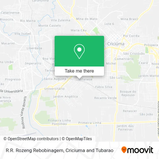 R.R. Rozeng Rebobinagem map