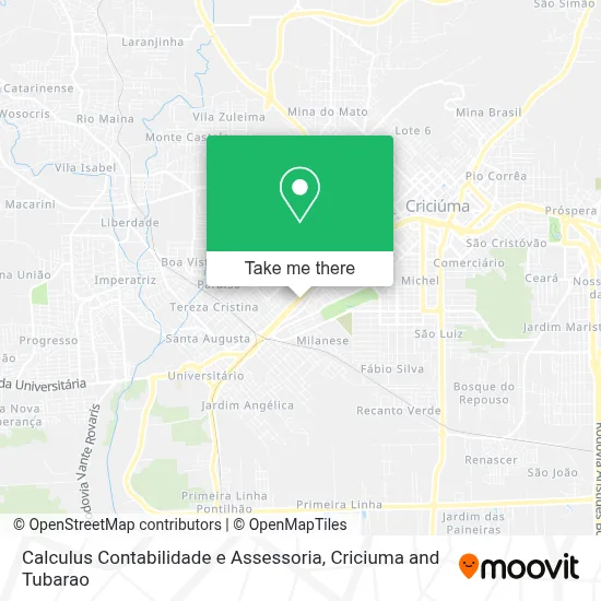 Calculus Contabilidade e Assessoria map