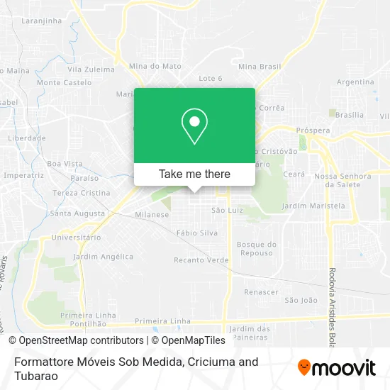Formattore Móveis Sob Medida map