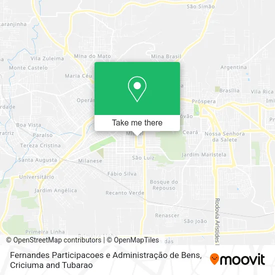 Fernandes Participacoes e Administração de Bens map