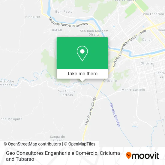 Geo Consultores Engenharia e Comércio map