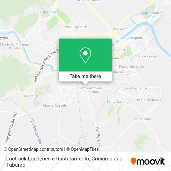 Loctrack Locações e Rastreamento map