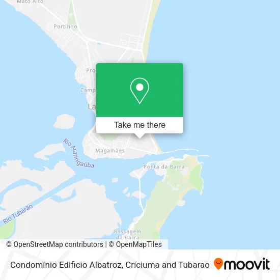 Condomínio Edificio Albatroz map