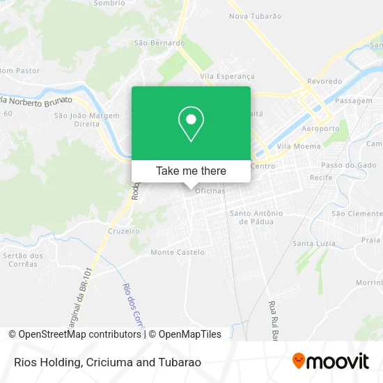 Rios Holding map