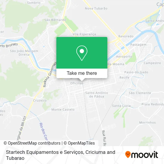 Startech Equipamentos e Serviços map