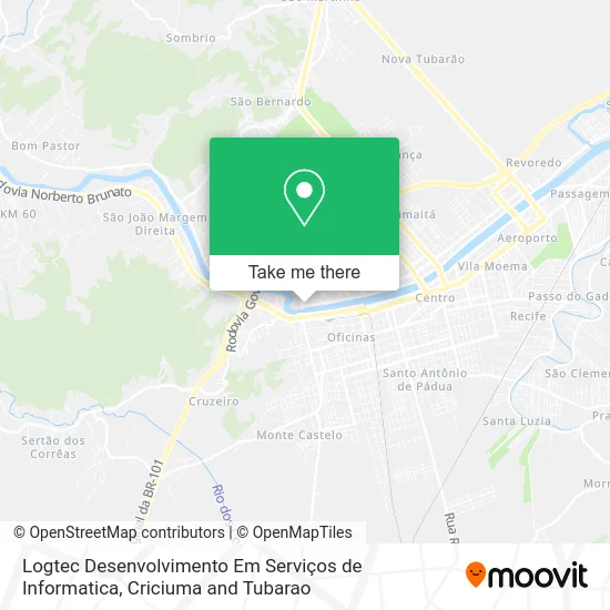 Logtec Desenvolvimento Em Serviços de Informatica map