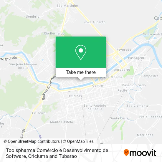 Toolspharma Comércio e Desenvolvimento de Software map