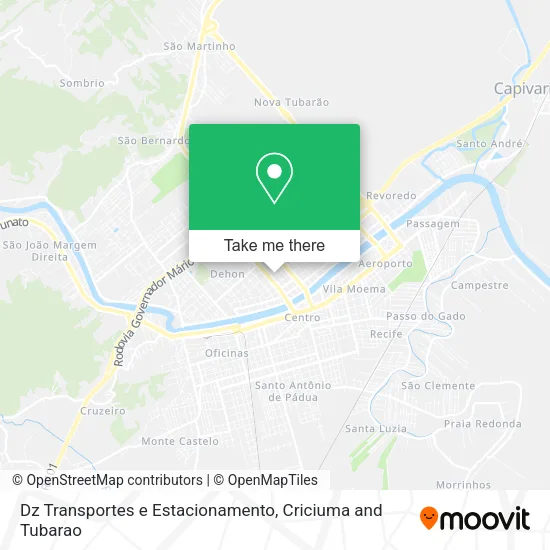 Dz Transportes e Estacionamento map