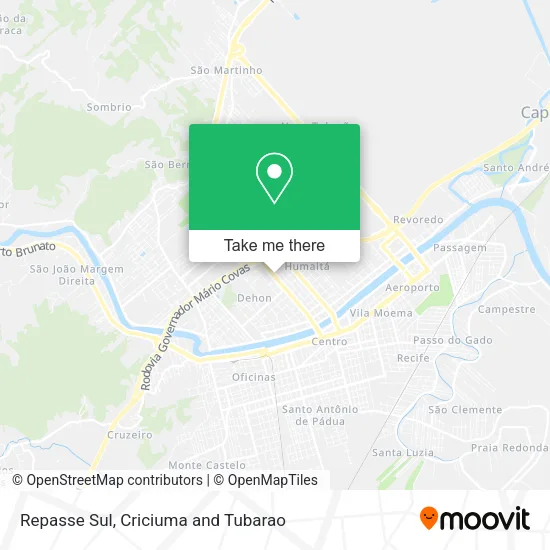 Repasse Sul map