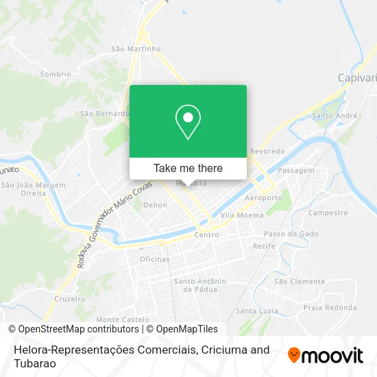 Helora-Representações Comerciais map
