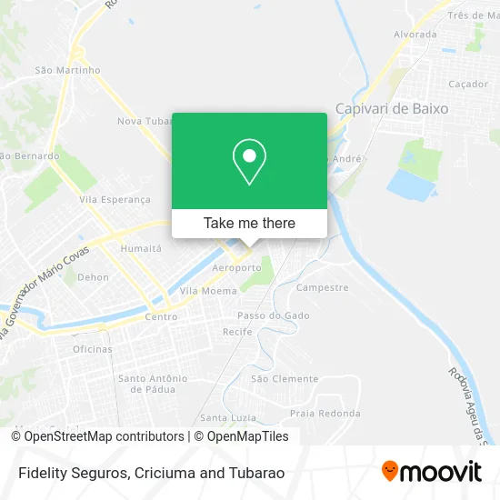 Fidelity Seguros map