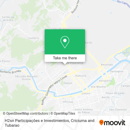 H2sn Participações e Investimentos map