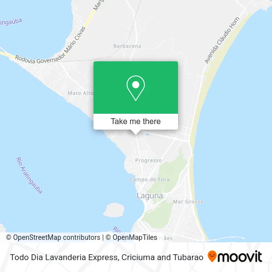 Todo Dia Lavanderia Express map