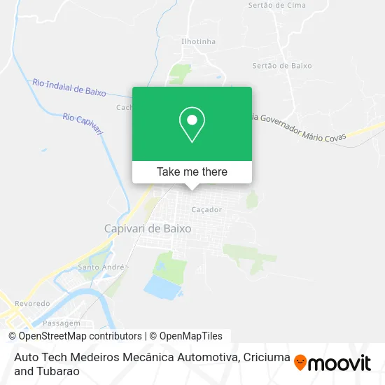 Auto Tech Medeiros Mecânica Automotiva map