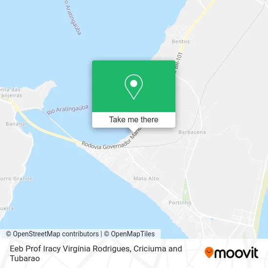 Eeb Prof Iracy Virgínia Rodrigues map