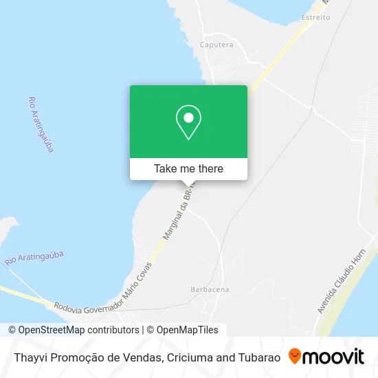 Thayvi Promoção de Vendas map