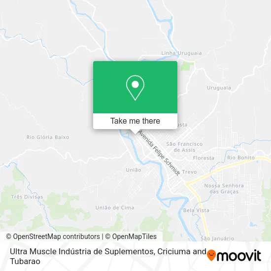 Ultra Muscle Indústria de Suplementos map