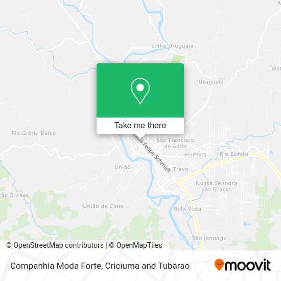 Companhia Moda Forte map
