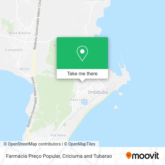 Farmácia Preço Popular map