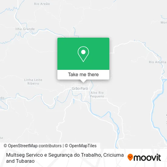 Multseg Servico e Segurança do Trabalho map
