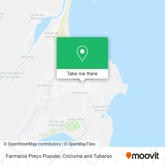 Farmácia Preço Popular map