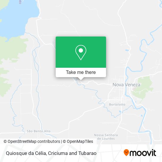 Quiosque da Célia map