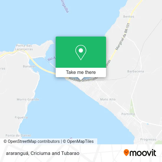 araranguá map