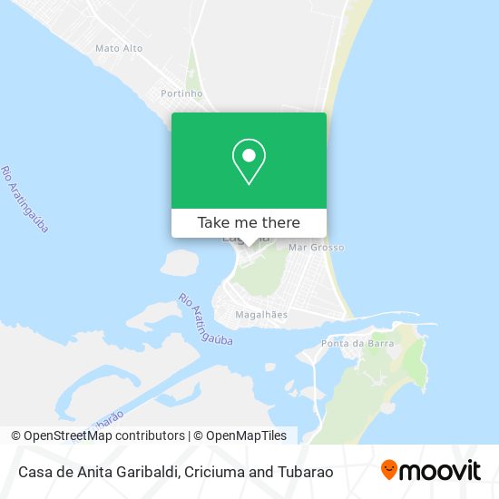 Casa de Anita Garibaldi map