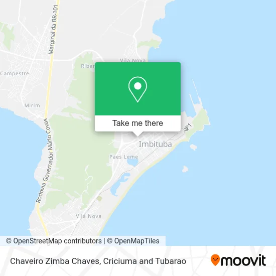 Chaveiro Zimba Chaves map