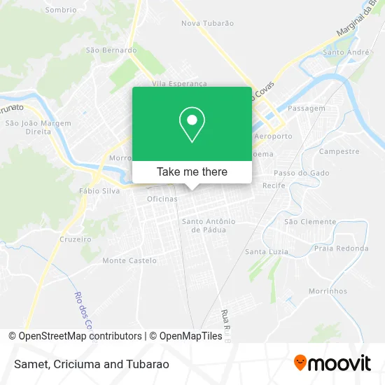 Samet map
