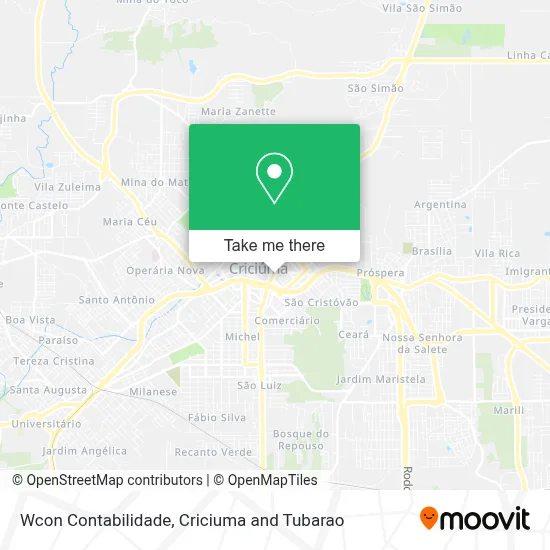 Wcon Contabilidade map