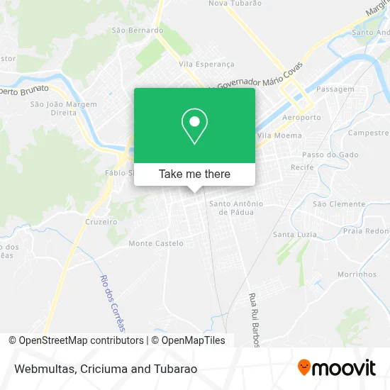 Webmultas map