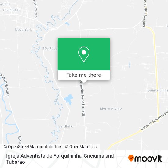 Igreja Adventista de Forquilhinha map