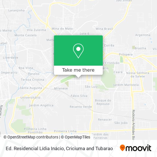 Ed. Residencial Lídia Inácio map
