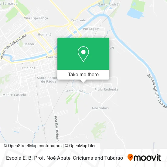 Escola E. B. Prof. Noé Abate map